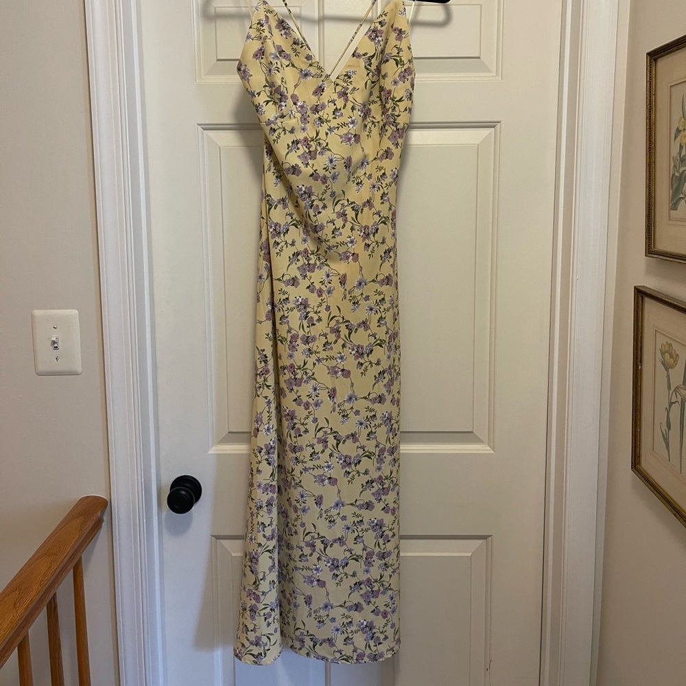 Crescent Dress with Tie Back